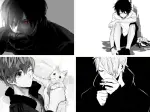 Tuyển tập hình nền anime trắng đen nam buồn lạnh lùng cực ngầu