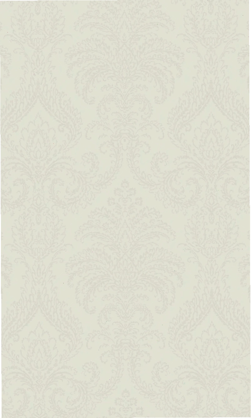 Intricate metallic large scale damask wallpaper for statement wall
