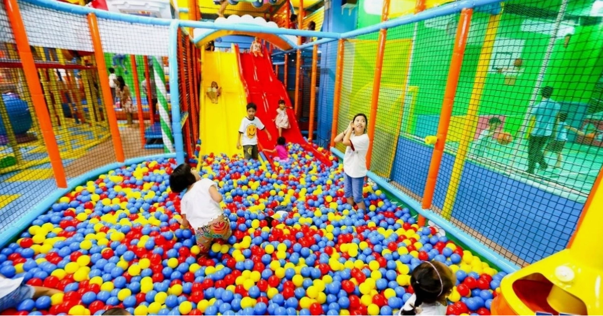 Hoạt động giáo trí tại khu vui chơi giải trí cho trẻ em ở TPHCM