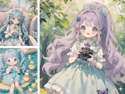 Bộ sưu tập hình ảnh chibi nữ cute đáng yêu không thể bỏ lỡ