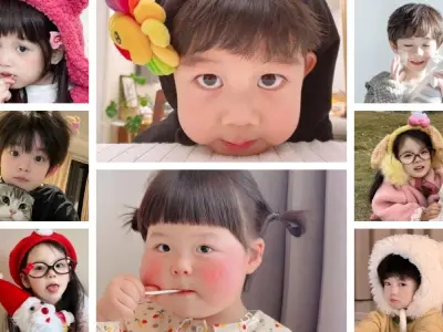 Tổng hợp avatar bé đáng yêu, ngộ nghĩnh hot nhất 2025