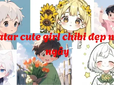 Avatar cute girl chibi đẹp ngất ngây không thể bỏ qua