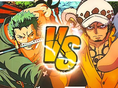 Ảnh Zoro và đồng đội thể hiện tinh thần chiến binh mạnh mẽ
