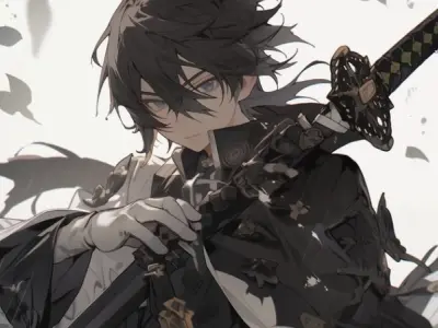 Avatar anime nam ngầu, lạnh lùng đầy cuốn hút