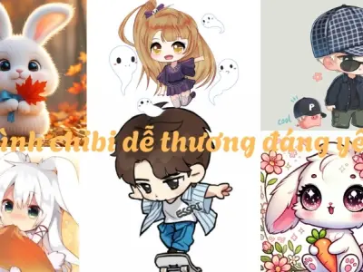 Tổng hợp hình chibi dễ thương đáng yêu nhất hiện nay