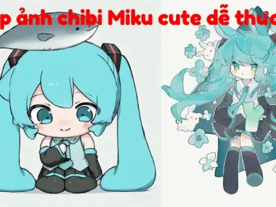 Top ảnh chibi Miku cute dễ thương không thể bỏ qua