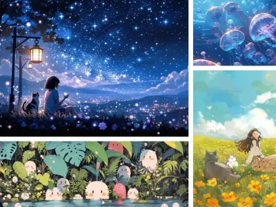 Tổng hợp avatar chill đẹp, mang lại cảm giác yên bình, thư thái