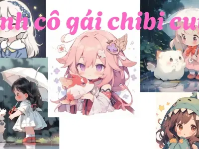 Tổng hợp ảnh cô gái chibi cute, đáng yêu nhất 2025