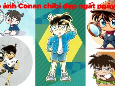 Bộ ảnh Conan chibi đẹp ngất ngây fan không thể bỏ lỡ