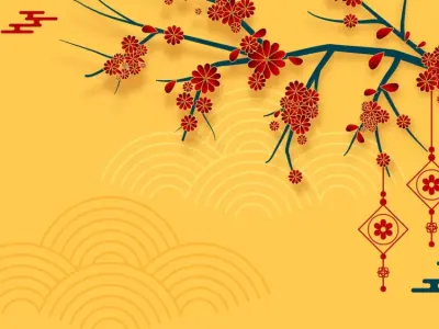 Hình nền tết may mắn, hút tài lộc đầu năm