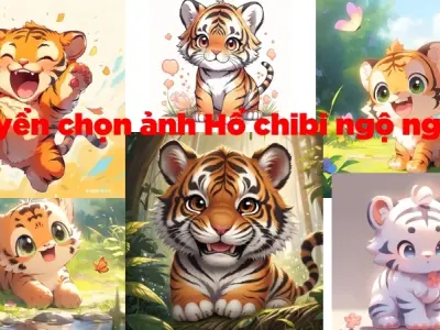 Tuyển chọn ảnh Hổ chibi ngộ nghĩnh khiến ai cũng thích