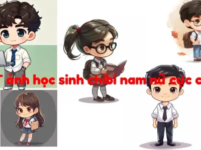 BST ảnh học sinh chibi nam nữ cực cute không thể bỏ lỡ