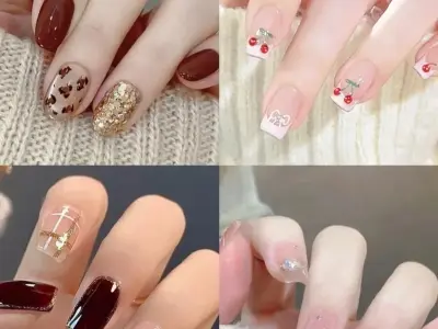 Bộ sưu tập những mẫu móng ngắn đơn giản nhưng cực cuốn hút