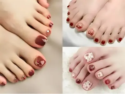 Những mẫu nail chân đẹp cho nàng tự tin khoe dáng mùa hè