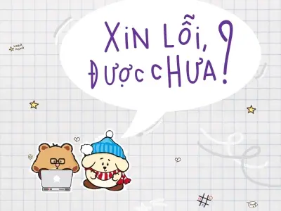 Loạt meme xin lỗi dễ thương khiến đối phương mềm lòng