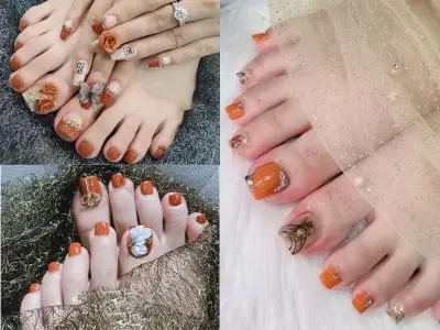 Gợi ý mẫu móng chân đẹp giúp đôi chân thêm cuốn hút