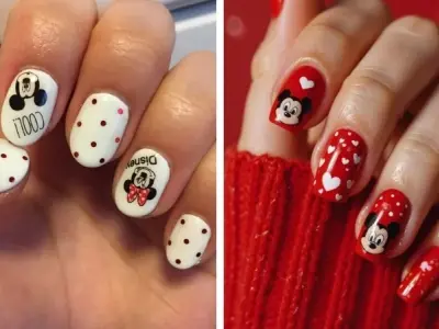 99+ mẫu nail hoạt hình đẹp mê ly, nàng không thể bỏ lỡ