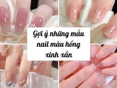 Gợi ý những mẫu nail màu hồng xinh xắn phù hợp mọi phong cách