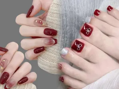 Mê mẩn 99+ mẫu nail Tết đẹp, dễ thương và cực sang chảnh