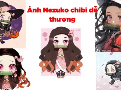 Tuyển tập 99+ ảnh Nezuko chibi dễ thương siêu đáng yêu