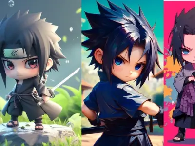 Những hình ảnh Sasuke chibi đẹp, chất và siêu đáng yêu