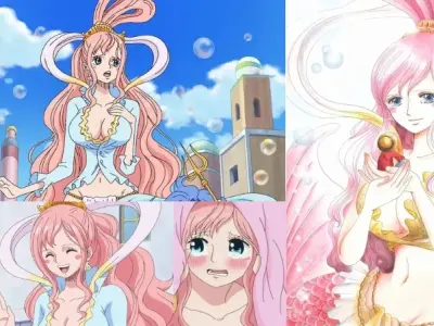 Hình ảnh Shirahoshi phiên bản anime và manga cực đẹp