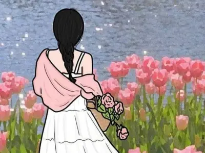 Những mẫu avatar cô gái quay lưng mang nét đẹp dịu dàng