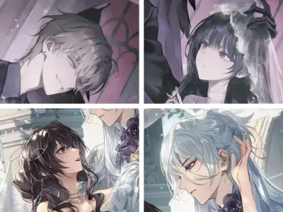 Avatar cặp anime cho 2 người siêu dễ thương và lãng mạn