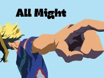 Ngỡ ngàng với ảnh All Might đầy sức mạnh và uy nghi