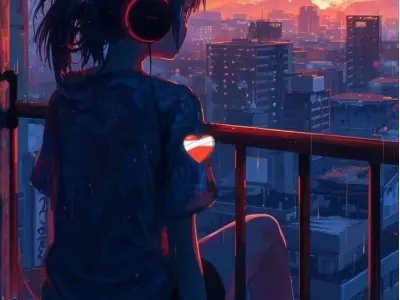 Ảnh avatar cô đơn nữ anime - Nét buồn mơ màng, sâu sắc