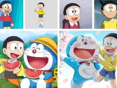 Bộ ảnh avatar Nobita cho fan anime cực kỳ dễ thương