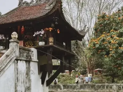 Những bức ảnh Chùa Một Cột khiến bạn muốn ghé thăm ngay