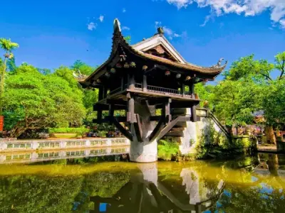 Vẻ đẹp chùa Một Cột qua ống kính – Biểu tượng văn hóa Hà Nội