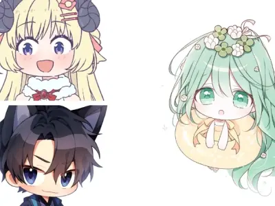 Tải ngay 100+ hình nền chibi cute miễn phí siêu xinh