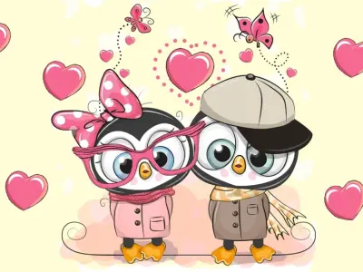 Tải về hình nền chim cánh cụt cute nhất 2025 cực hot
