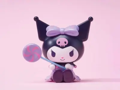 Bộ sưu tập hình nền Kuromi chất lượng dành cho fan Sanrio