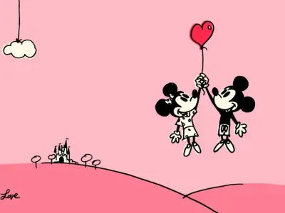 Hình nền máy tính tình yêu cute, đáng yêu cho cặp đôi