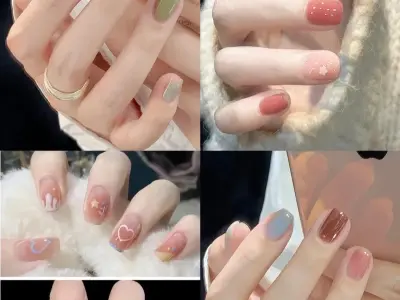 Mê mẩn với ảnh mẫu móng tay ngắn hot trend hiện nay