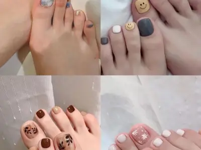 Gợi ý ảnh nail chân sơn gel đẹp phù hợp mọi tone da