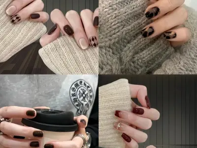 Ảnh nail cho da ngăm tôn da cực xinh nàng nên thử