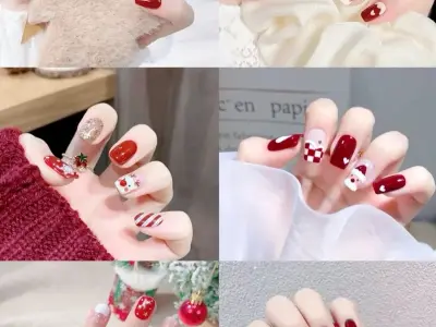 Tổng hợp ảnh nail giáng sinh đẹp nhất không thể bỏ lỡ