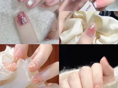 Top mẫu nail màu hồng thạch đẹp dịu dàng ai cũng mê