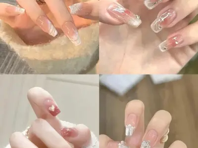 Cập nhật mẫu nail móng vuông siêu đẹp bạn không thể bỏ qua
