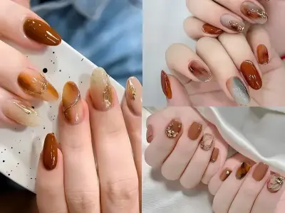 Những ảnh nail vân đá đẹp nhất dành cho bạn tham khảo
