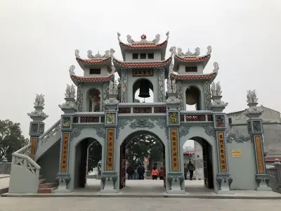 Kiến trúc cổ kính của đền Bà Chúa Kho giữa lòng Bắc Ninh