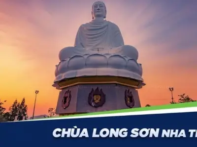Chùa Long Sơn Nha Trang – Nơi có tượng Phật Trắng khổng lồ