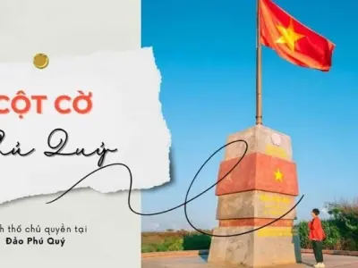 Cột cờ Phú Quý - Biểu tượng chủ quyền nơi đảo tiền tiêu