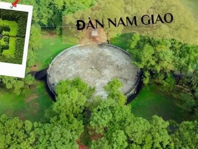 Đàn Nam Giao - Nơi tổ chức lễ tế trời quan trọng khi xưa