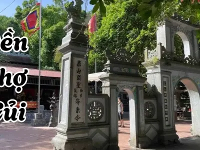Đền Chợ Củi - Điểm du lịch tâm linh nổi bật ở Hà Tĩnh