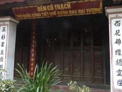 Đền Cổ Trạch - Di tích lịch sử gắn với huyền thoại dân tộc